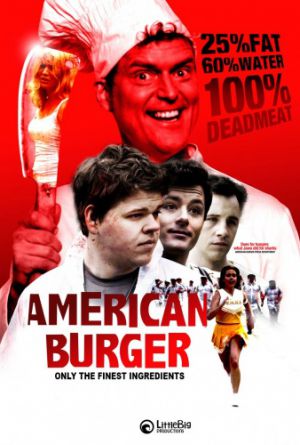 Постер Американский бургер